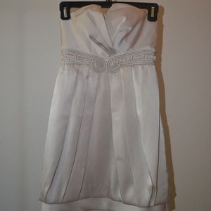 BCBGMaxazria Strapless Cocktail Dress